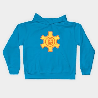 BITCOIN IS MY FORTUNE WHEEL Kids Hoodie